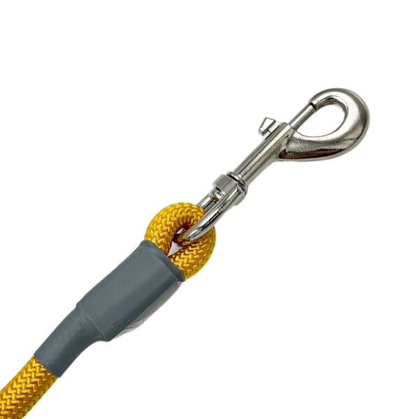 Arnes Correa Pretal Perro Mascota Ajustable Grande Variante Color Amarillo