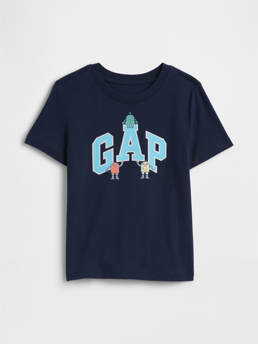 Remera Logo Toddler Niño - Tapestry Navy 