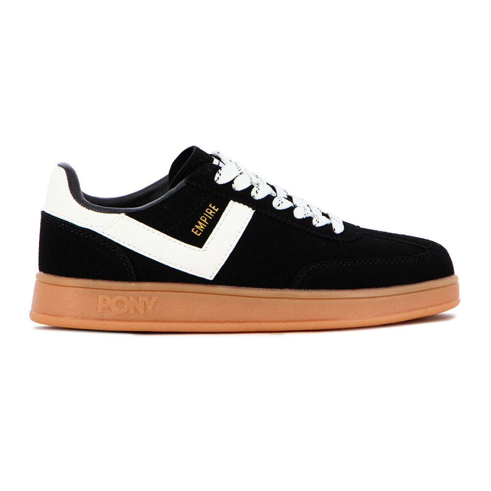 Pony Casual Empire Suede para Hombre - Negro/Blanco Negro-Blanco