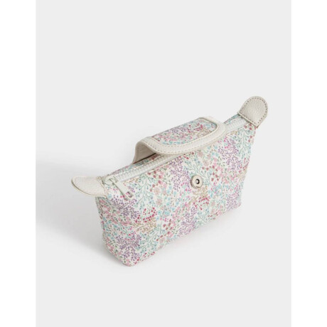 Porta Cosméticos Estampado Flores