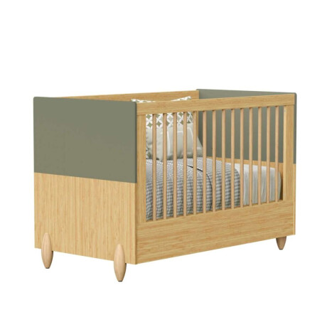Cuna Convertible de Beb Gracia Ajustable Verde