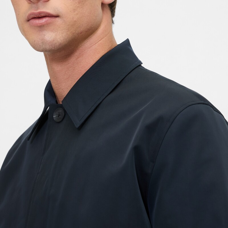 NEW MAC COAT NEW CLASSIC NAVY 2