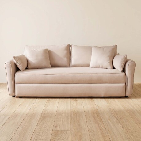 SOFÁ CAMA TELA NATURAL-BEIGE ALABAMA BEIGE