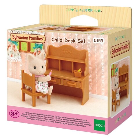 Sylvanian Families Set Escritorio + Silla Juguete Accesorios Sylvanian Families Set Escritorio + Silla Juguete Accesorios