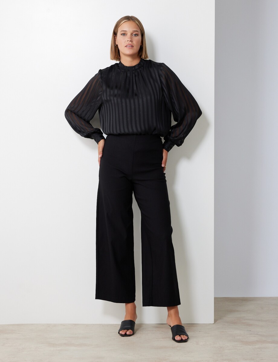 Pantalon Wide - Negro 