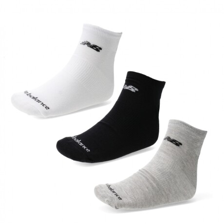 Medias Unisex New Balance X3 Show Unisex Blanco - Gris - Negro