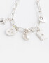 Pulseras Flexibles Bañada en Plata Pulsera Flexible Bañada En Plata - Plateado