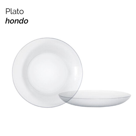 Plato Hondo Gema Plato Hondo Gema