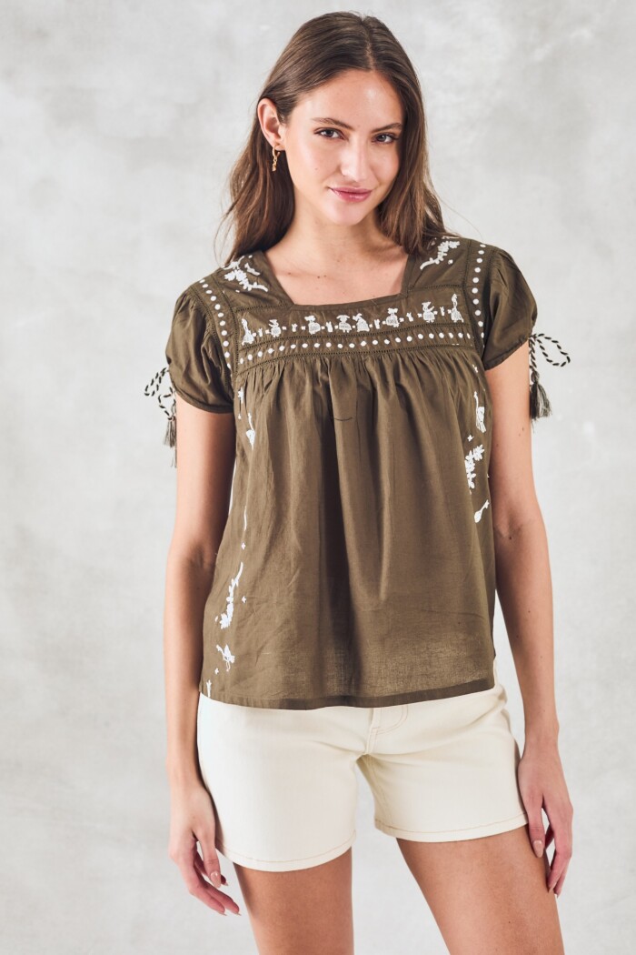 Blusa Safari