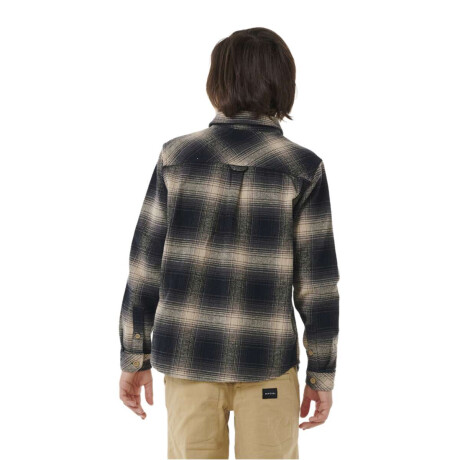 Camisa Rip Curl Count Flannel Shirt Niño