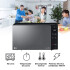 Microondas Con Grill Lg Mh8236gir 42 L MICROONDAS LG 42L MG8236GIR