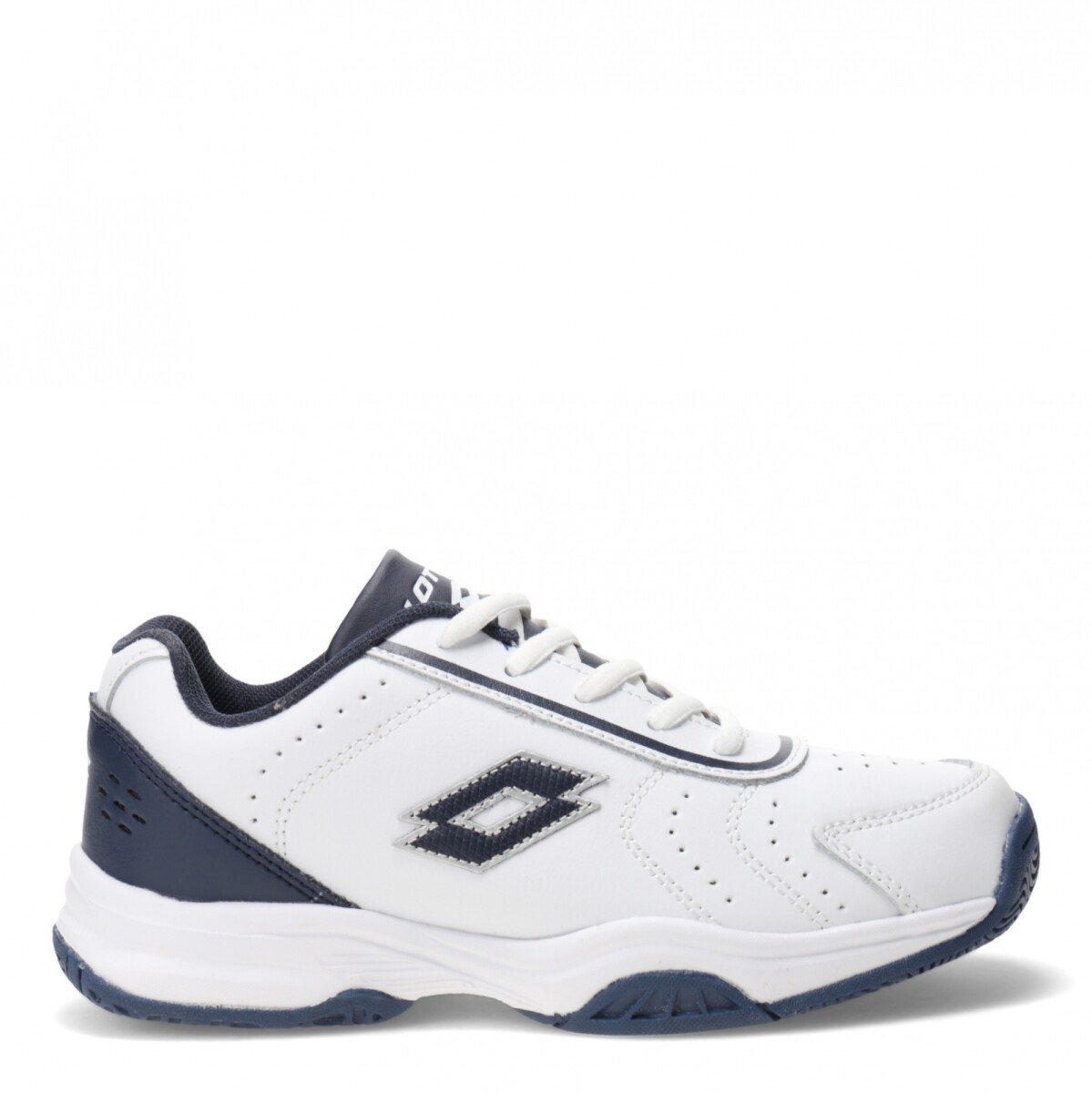 Tennis d/cuero Wns Lotto - White/Navy 