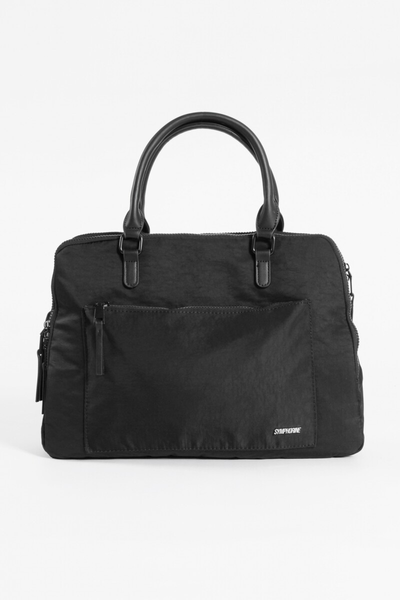 Cartera briefcase porta laptop negro