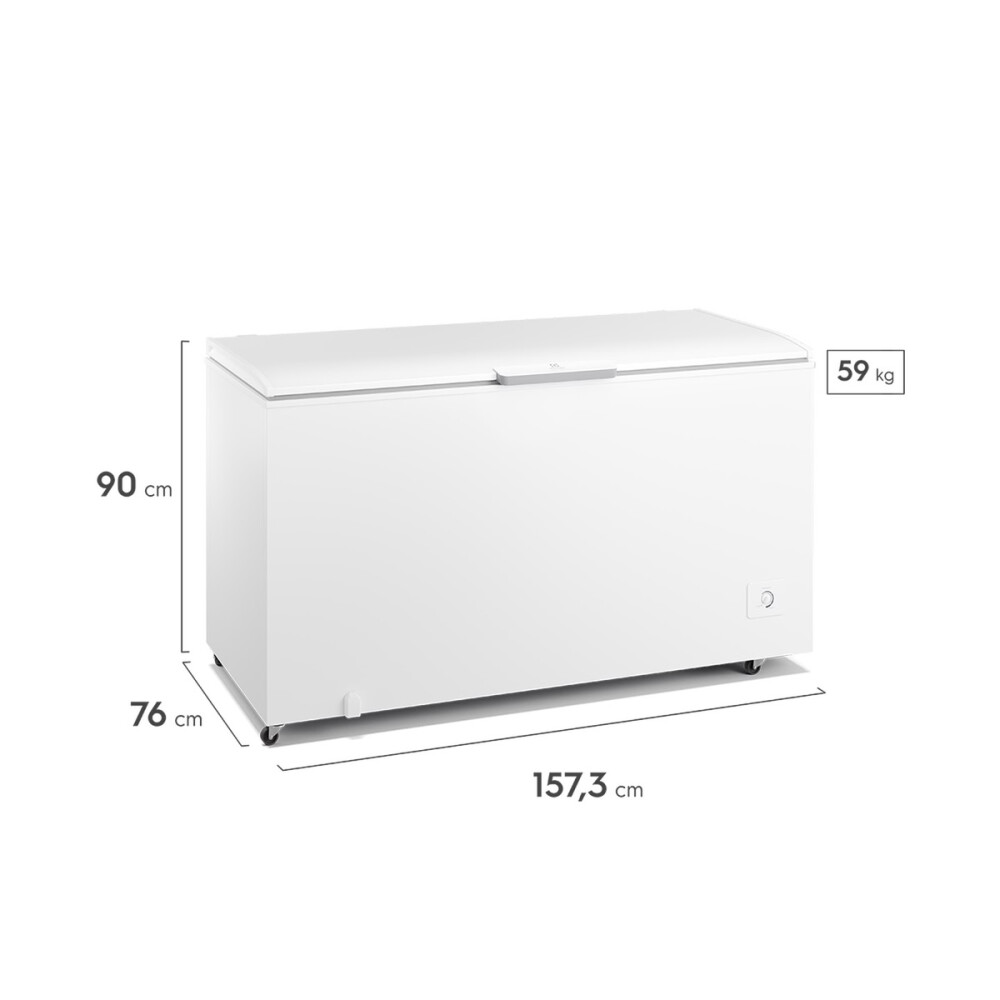 Freezer Electrolux Inverter Frío Humedo 521 Lts Blanco