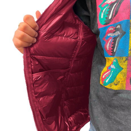 Uzspace Campera Infantil Inflada Liviana Facil Sobre Rosa