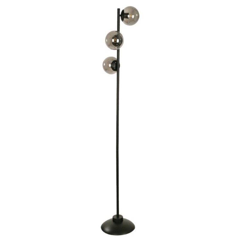 VELADOR DE PIE ALEXA 3L E27 NEGRO CON VIDRIO VELADOR DE PIE ALEXA 3L E27 NEGRO CON VIDRIO