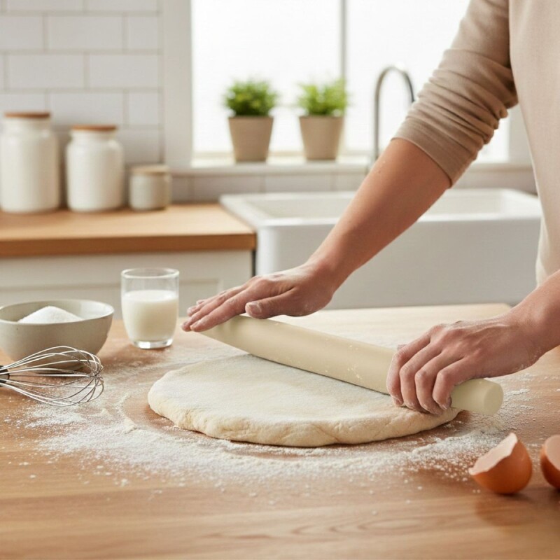 RODILLO BEIGE P/REPOSTERIA Unica