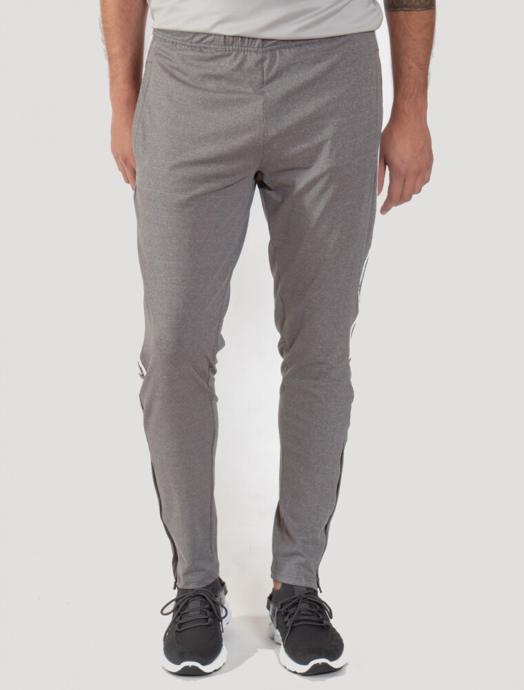 Pantalón Deportivo Dry Fit Amsterdam Gris Melange