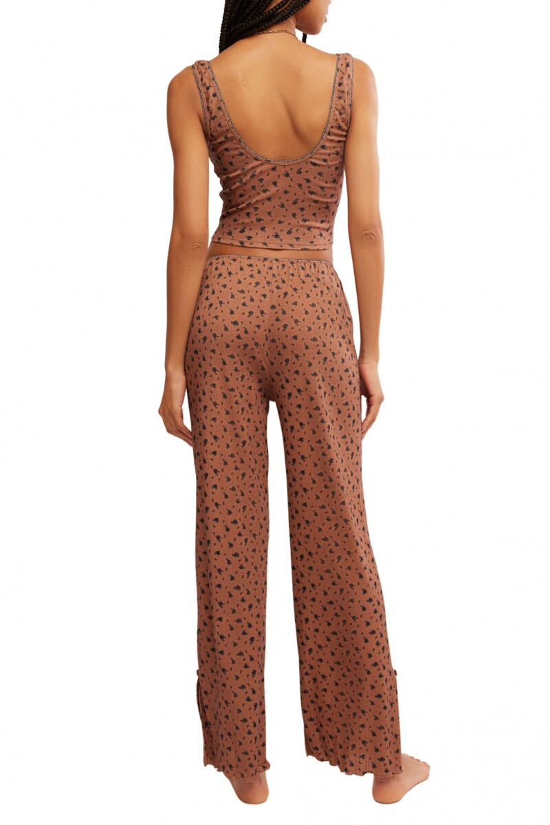 Pijama Fresh Marron