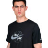 Remera Nike Dri-Fit Miler Wild Run de Hombre - DA0216-010 Negro