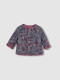 Chaqueta Acolchada Reversible Azul Viejo
