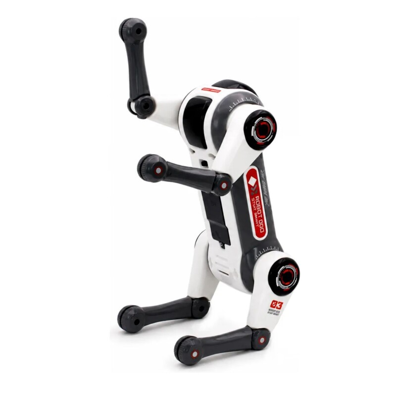 Perro robot inteligente a control remoto con luces y sonido Perro robot inteligente a control remoto con luces y sonido