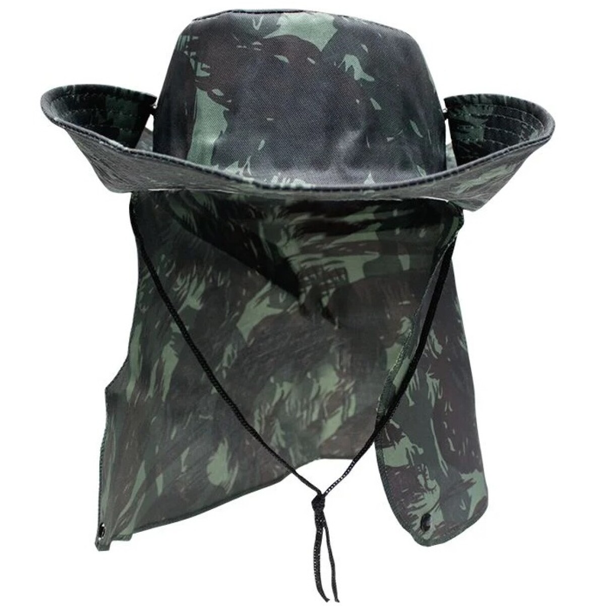 Sombrero de pescador con cubrenuca y protección UV50+ KING BRASIL - Selva 