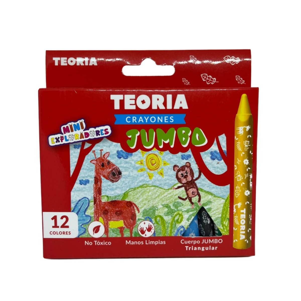 Crayones Jumbo Triangulares x12 Teoría+ 