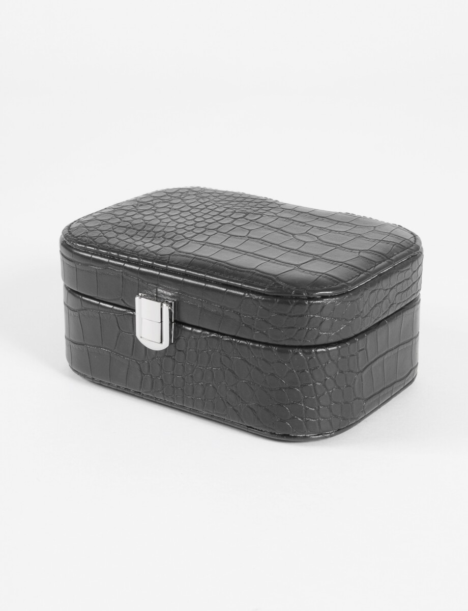 Alhajero organizador croco - negro 