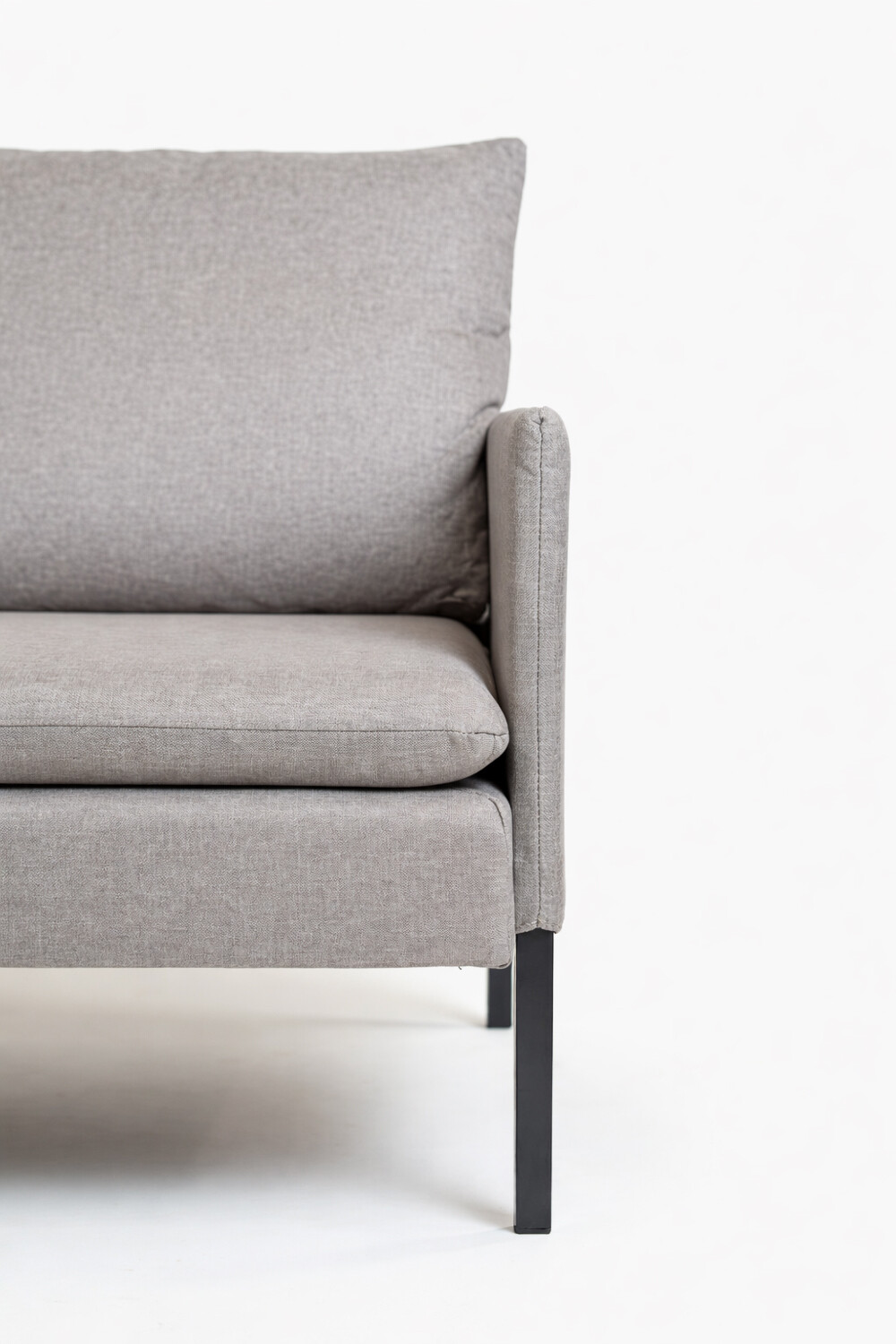 Sofá Alina, 2 Cuerpos Taupe / Mink / Vison