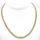 Collar en Oro 18 K 2 Colores Collar en Oro 18 K 2 Colores