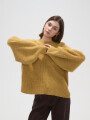 Sweater Tiros Mostaza Melange