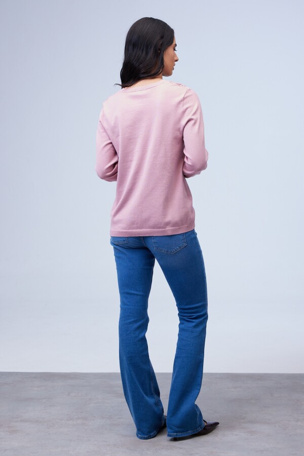 Buzo Bordado ROSA