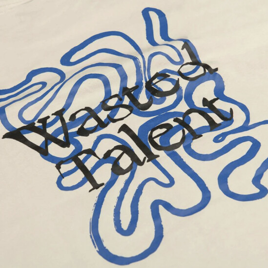 Remera Wasted Talent Thames Beige