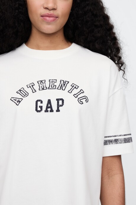 Remera Mini Logo Cropped Mujer New Off White