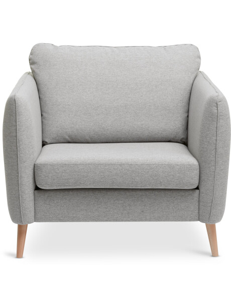 Sillón AAARHUS 1 cuerpo tela gris cl Sillón AAARHUS 1 cuerpo tela gris cl