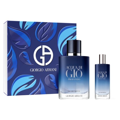 Set Perfume Giorgio Armani Acqua Di Gio Profondo Parfum 100ml + 15ml Original Set Perfume Giorgio Armani Acqua Di Gio Profondo Parfum 100ml + 15ml Original