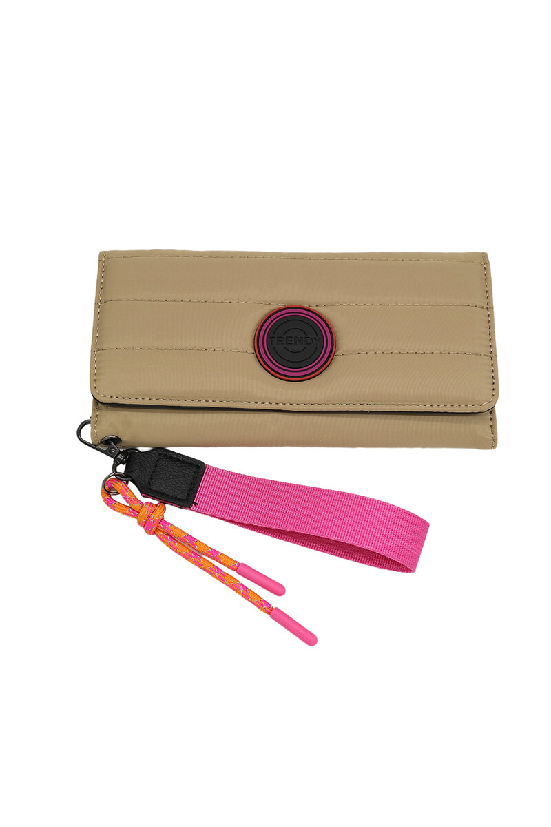 Billetera Trendy Beige