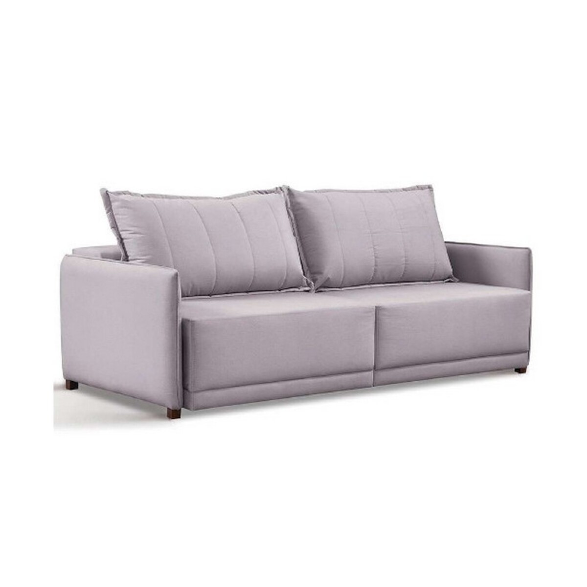 SOFA 2,50 Mts. RETRACTIL BUZIOS NEGRO SUEDE 1080 