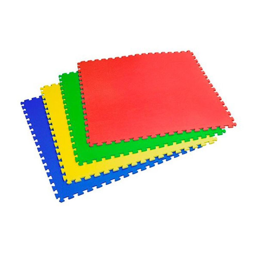 Piso De Goma Eva Set x4 60x60cm Antigolpes Piso De Goma Eva Set x4 60x60cm Antigolpes