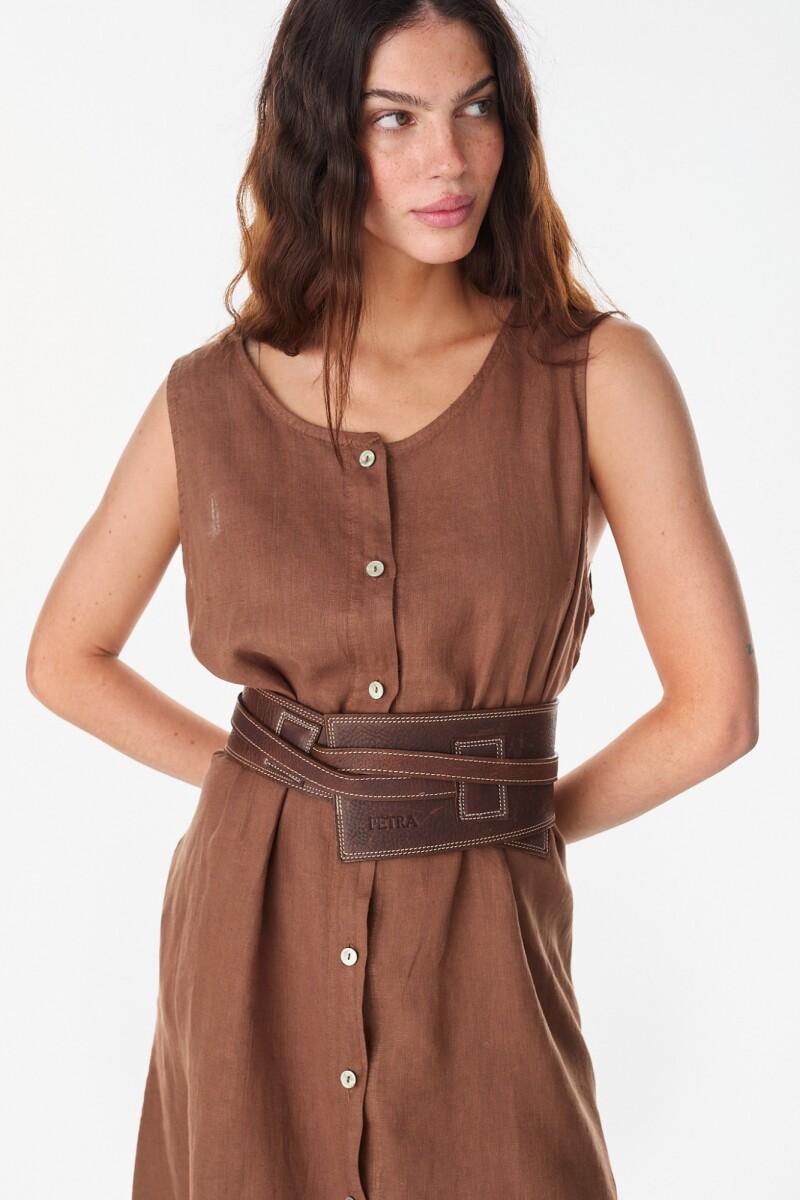 Vestido Henna Chocolate