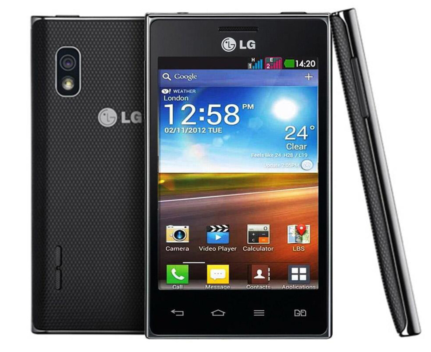 Lg Optimus E615 L5 4GB Negro 