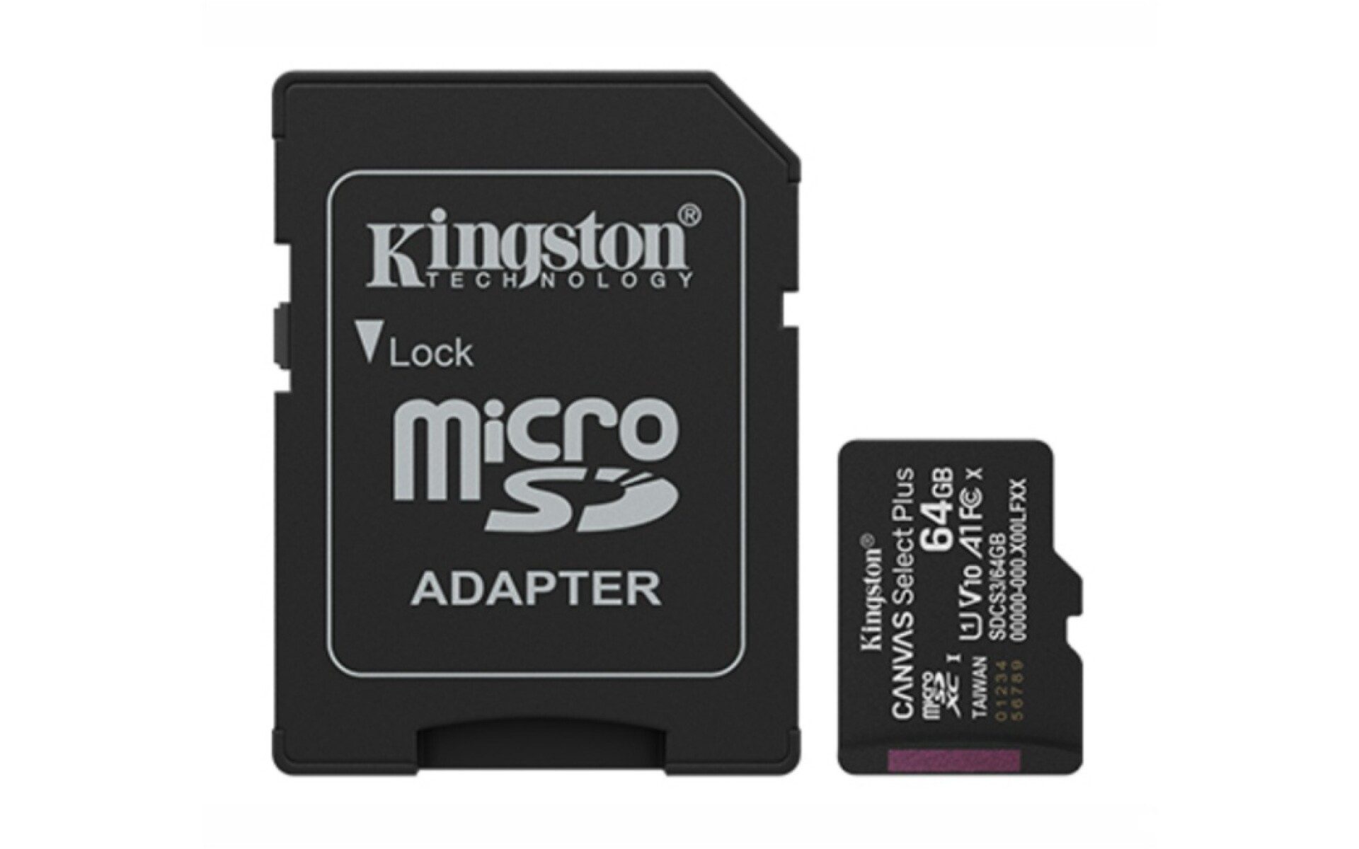 Memoria Microsd Kingston Select Plus 64GB Clase 10 