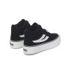 Championes Superga 3141 Revolley Mid Platform Negro