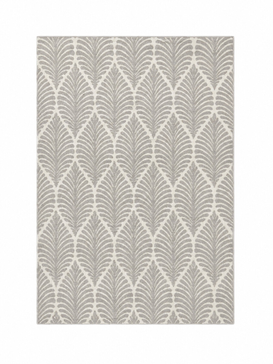 ALFOMBRA VELUTO HOJAS - OLIVA 