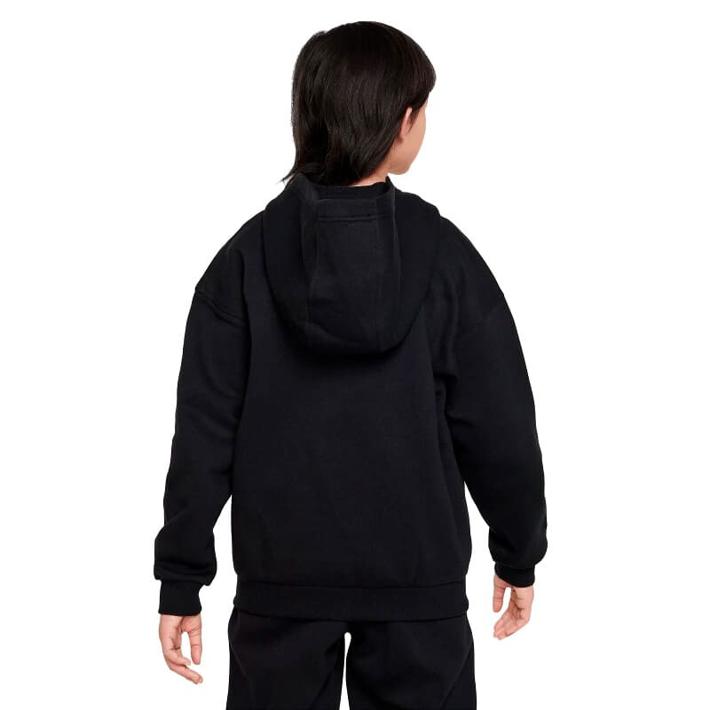 Campera Nike Club Fleece de Niños - FD2931-010 Negro