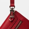 Mini Bag Liana En Cuero Graneado Rojo