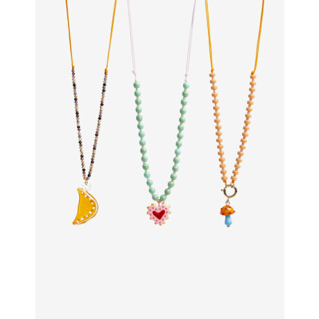 Collar Corto Mystery Box Día Del Amigo Combinacion Multicolor