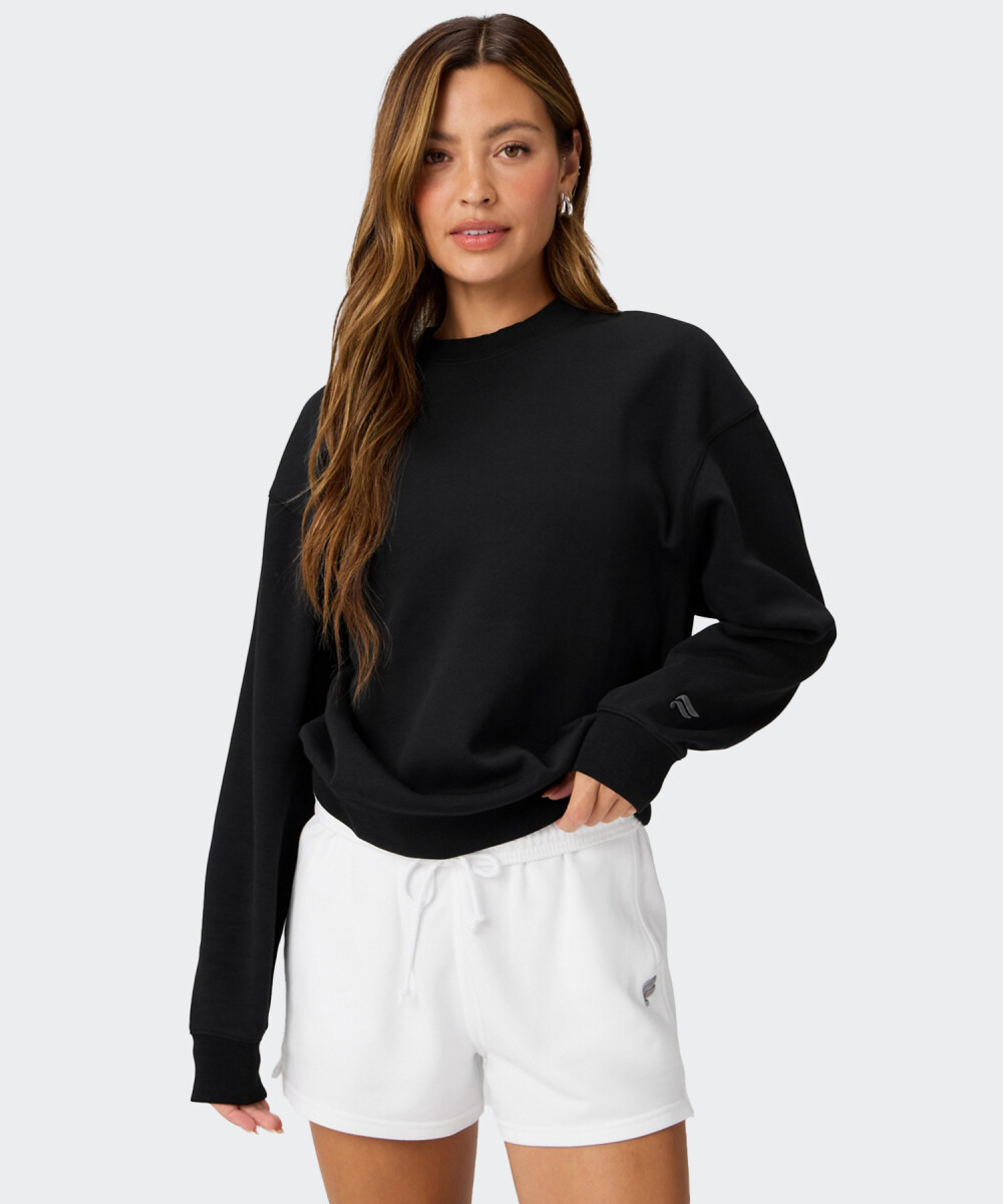 Buzo Fabletics Cozy Fleece - Negro 
