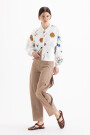 CAMPERA BRITISH Blanco